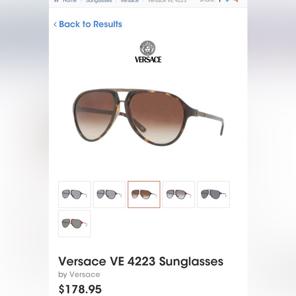 Versace sunglasses